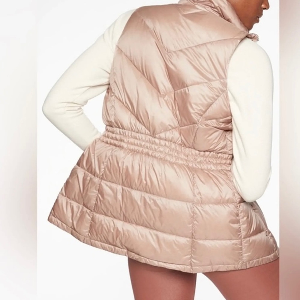 Athleta Banner Peak Down Vest Jacket Gem